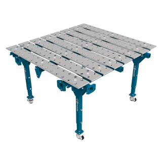 Модульний одинарний зварювальний стіл 1600x1500 mm fi28 mm Сітка 100x100 mm