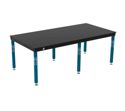 Зварювальний стіл BASIC на опорах 2400x1200 mm fi16 mm Сітка 100x100 mm