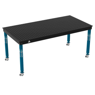 Зварювальний стіл BASIC на колесах 2000x1000 mm fi16 mm Сітка 50x50 mm