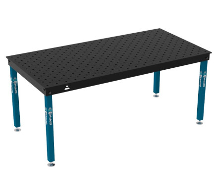 Зварювальний стіл BASIC на опорах 2000x1000 mm fi16 mm Сітка Діагональна