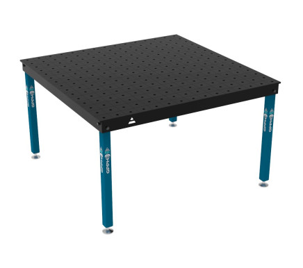Зварювальний стіл BASIC на опорах 1500x1480 mm fi16 mm Сітка 100x100 mm