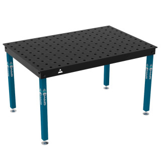 Зварювальний стіл BASIC на опорах 1500x1000 mm fi28 mm Сітка 100x100 mm