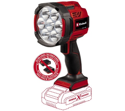 Фонарь аккумуляторный Einhell TE-CL 18/2500 LiAC - Solo (4514145)
