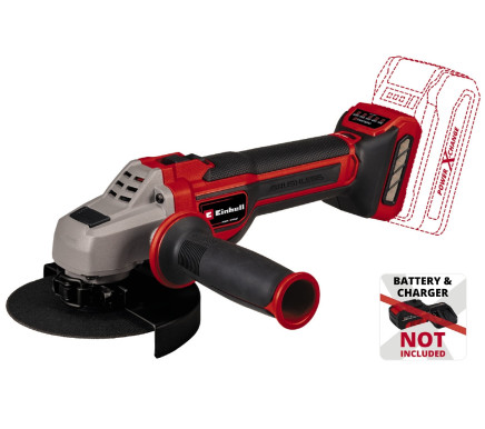 Шлифмашина угловая аккумуляторная Einhell TP-AG 18/125 CE Q Li - Solo (4431155)