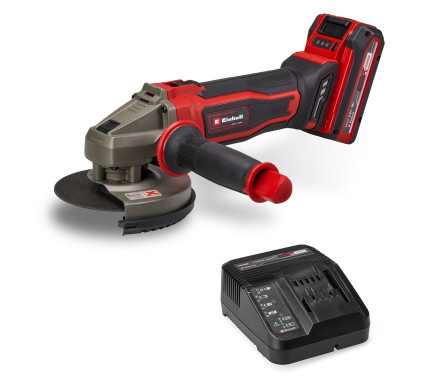 Шліфмашина кутова акумуляторна Einhell TE-AG 18/125-2 Li 1x4.0 Ah (4431190)
