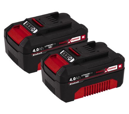 Акумулятори Einhell 2 шт 18V PXC Twinpack 4.0 Ah (4511489)