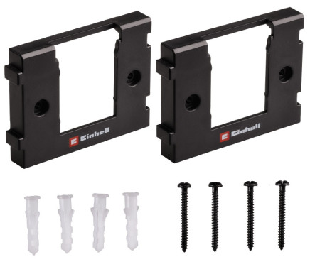 Настенное крепление для аккумуляторов Einhell PXC, 2 шт (4514155)