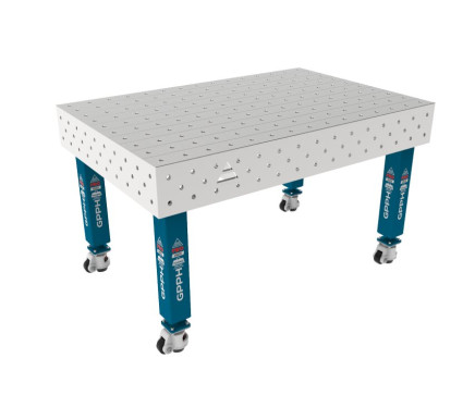 Зварювальний стіл PRO INOX на колесах 1500x1000 mm fi16 mm Сітка 100x100 mm