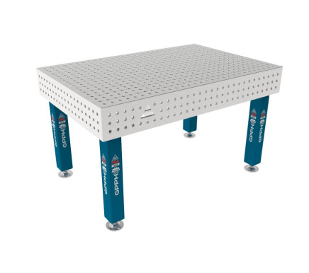 Зварювальний стіл PRO INOX на опорах 1500x1000 mm fi16 mm Сітка 50x50 mm