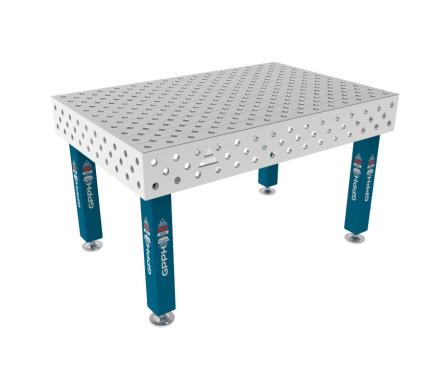 Зварювальний стіл PRO INOX на опорах 1500x1000 mm fi28 mm Сітка Діагональна