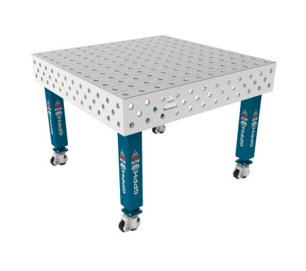 Зварювальний стіл PRO INOX на колесах 1200x1200 mm fi28 mm Сітка 100x100 mm