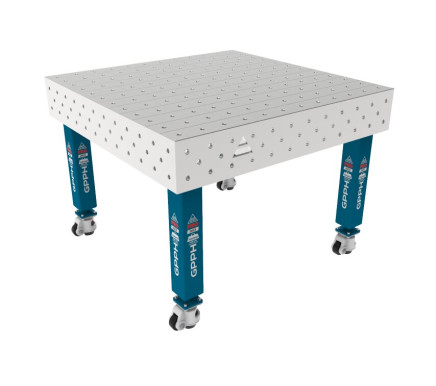 Зварювальний стіл PRO INOX на колесах 1200x1200 mm fi16 mm Сітка 100x100 mm
