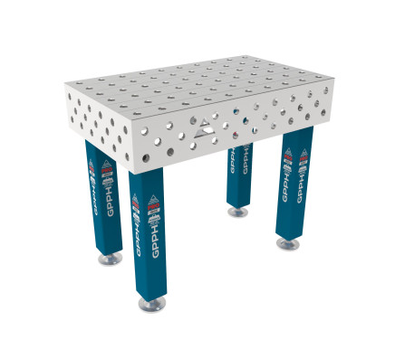 Зварювальний стіл PRO INOX на опорах 1000x600 mm fi28 mm Сітка 100x100 mm
