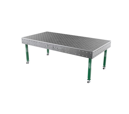 Зварювальний стіл GPPH SMART 12 mm на колесах 2400x1200 mm fi16 mm Сітка Діагональна
