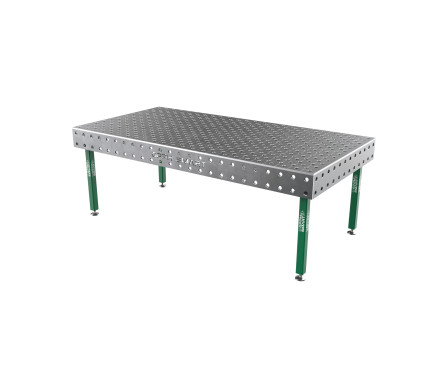 Зварювальний стіл GPPH SMART 12 mm на опорах 2400x1200 mm fi28 mm Сітка Діагональна
