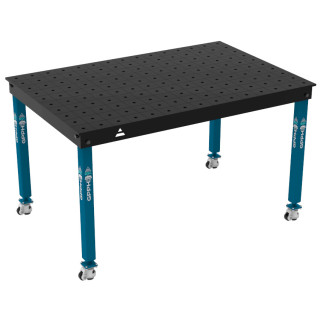 Зварювальний стіл BASIC на колесах 1500x1000 mm fi16 mm Сітка 100x100 mm