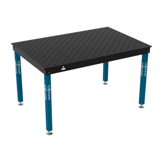 Зварювальний стіл BASIC на опорах 1500x1000 mm fi16 mm Сітка Діагональна