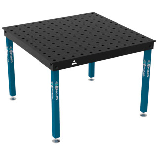 Зварювальний стіл BASIC на опорах 1200x1200 mm fi28 mm Сітка 100x100 mm