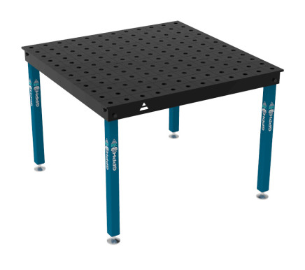 Зварювальний стіл BASIC на опорах 1200x1200 mm fi28 mm Сітка 100x100 mm