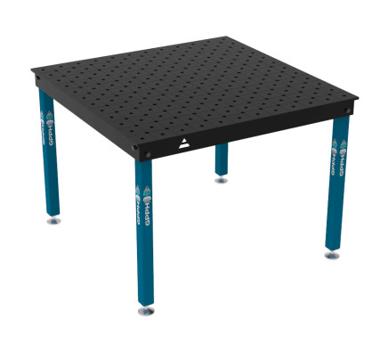 Зварювальний стіл BASIC на опорах 1200x1200 mm fi16 mm Сітка Діагональна