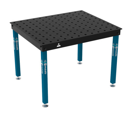 Зварювальний стіл BASIC на опорах 1200x1000 mm fi28 mm Сітка 100x100 mm