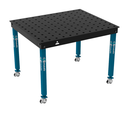 Зварювальний стіл BASIC на колесах 1200x1000 mm fi28 mm Сітка 100x100 mm