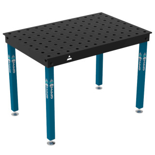 Зварювальний стіл BASIC на опорах 1200x800 mm fi28 mm Сітка 100x100 mm