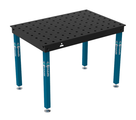 Зварювальний стіл BASIC на опорах 1200x800 mm fi28 mm Сітка 100x100 mm