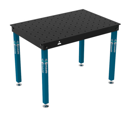 Зварювальний стіл BASIC на опорах 1200x800 mm fi16 mm Сітка 100x100 mm