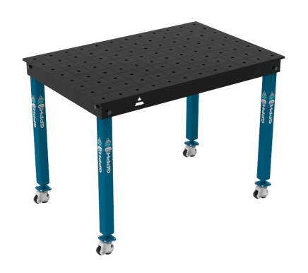 Зварювальний стіл BASIC на колесах 1200x800 mm fi16 mm Сітка 100x100 mm
