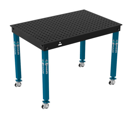 Зварювальний стіл BASIC на колесах 1200x800 mm fi16 mm Сітка 50x50 mm