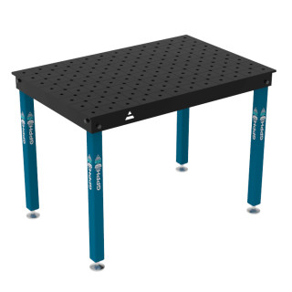 Зварювальний стіл BASIC на опорах 1200x800 mm fi16 mm Сітка Діагональна