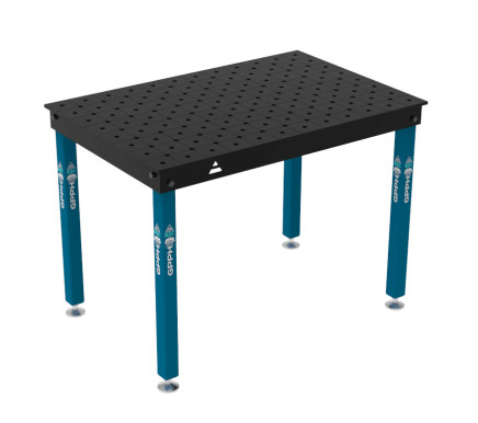 Зварювальний стіл BASIC на опорах 1200x800 mm fi16 mm Сітка Діагональна