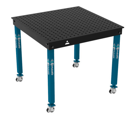 Зварювальний стіл BASIC на колесах 1000x1000 mm fi16 mm Сітка 50x50 mm