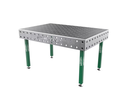 Сварочный стол GPPH SMART 12 mm на опорах 1500x1000 mm fi28 mm Сетка 100x100 mm