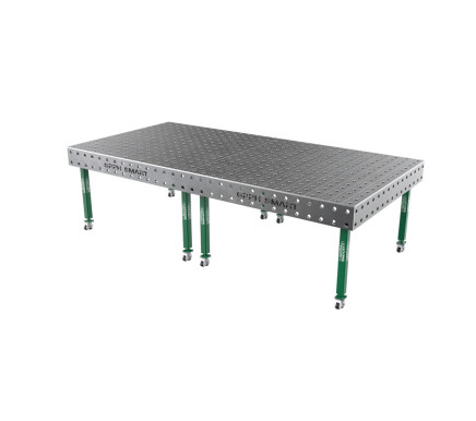 Сварочный стол GPPH SMART 12 мм на колесах 3000x1480 мм fi28 мм Сетка 100x100 мм