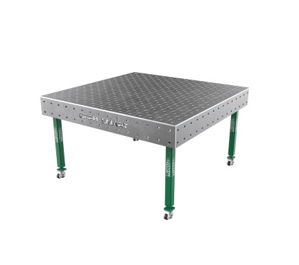 Зварювальний стіл GPPH SMART 12 mm на колесах 1500x1480 mm fi16 mm Сітка Діагональна