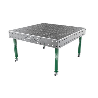 Сварочный стол GPPH SMART 15 mm на колесах 1500x1480 mm fi28 mm Сетка Диагональная