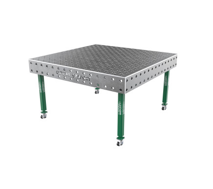 Сварочный стол GPPH SMART 15 mm на колесах 1500x1480 mm fi28 mm Сетка Диагональная