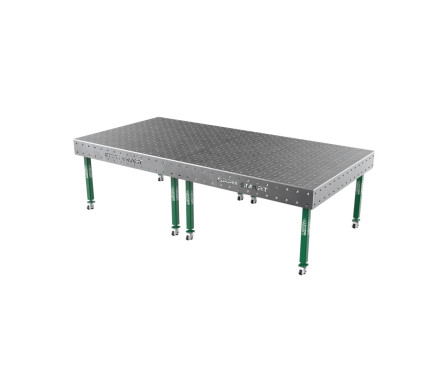 Сварочный стол GPPH SMART 12 мм на колесах 3000x1480 мм fi16 мм Сетка 100x100 мм