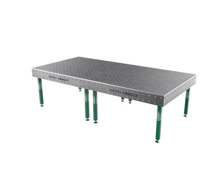 Сварочный стол GPPH SMART 15 mm на опорах 3000x1480 mm fi16 mm Сетка 100x100 mm