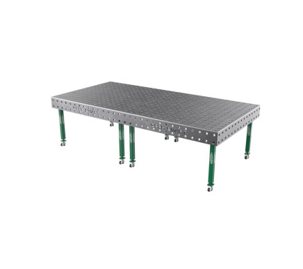 Сварочный стол GPPH SMART 15 mm на колесах 3000x1480 mm fi28 mm Сетка 100x100 mm