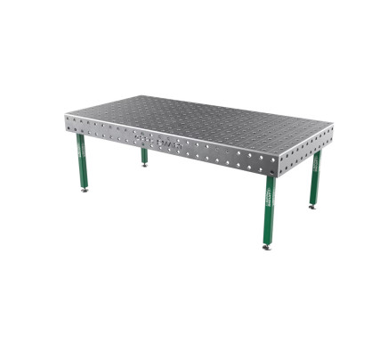 Сварочный стол GPPH SMART 15 mm на опорах 2400x1200 mm fi28 mm Сетка 100x100 mm