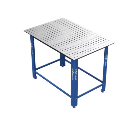 Зварювальний стіл DIY на опорах 1200x800 mm fi16 mm Сітка 50x50 mm