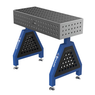 Сварочная опора TRESTLE PLUS на опорах 1000x400x200 мм fi 16 мм Сетка 50x50 мм