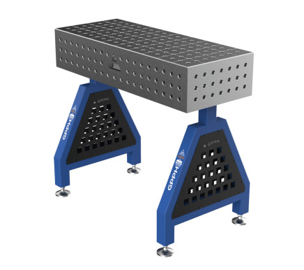 Зварювальна опора TRESTLE PLUS на опорах 1000x400x200 mm fi 16 mm Сітка 50x50 mm