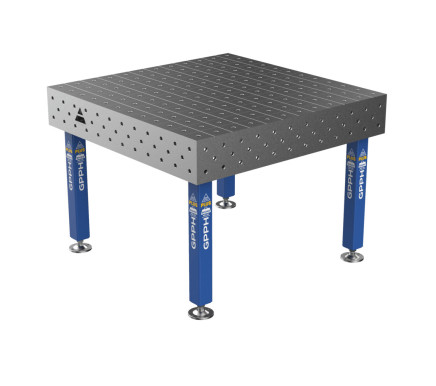 Зварювальний стіл PLUS на опорах 1200x1200 mm fi16 mm Сітка 100x100 mm