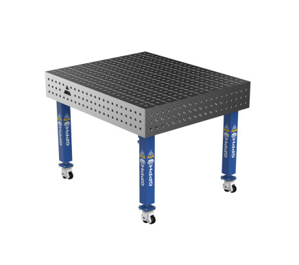 Зварювальний стіл PLUS на колесах 1200x1000 mm fi16 mm Сітка 50x50 mm