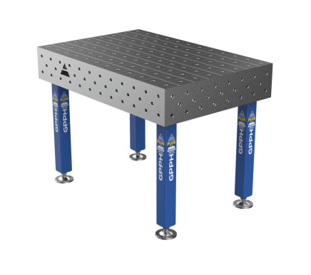 Зварювальний стіл PLUS на опорах 1200x800 mm fi16 mm Сітка 100x100 mm