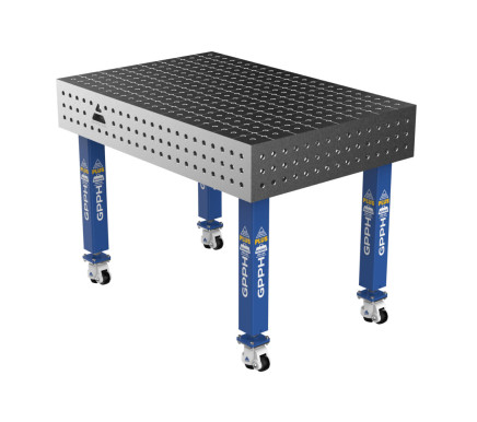 Зварювальний стіл PLUS на колесах 1200x800 mm fi16 mm Сітка 50x50 mm